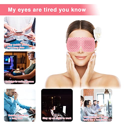 Sterna maska ​​18 listova × 2box, tamne krugove i oticanje za oči, ublažite glavobolju, ublažite suhe oči, ublažite stres, ublažite umor za oči možete poboljšati kvalitetu spavanja