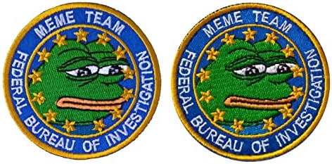 Pepe The Frog Patch Meme Team Patch šivati ​​ili kuka i petljati patch patch