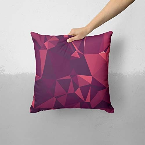 Iirov Dark Geometric V15 - Custom Dekorativni ukrasni dekor Unutarnji ili vanjski bacanje jastuk