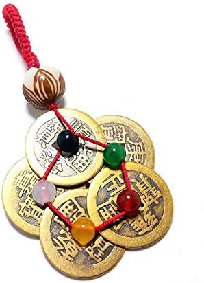 3 kom kineski novčić Feng Shui, Feng Shui element ključni lanac, može produžiti život, osigurati