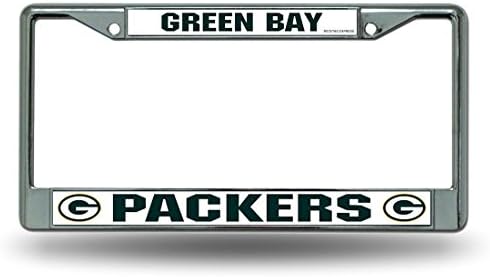 Rico Green Bay Packers Kromirani Okvir Registarskih Tablica