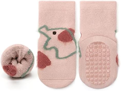sinija toddler baby čarape za bebe dječake djevojke crtane crtane čarape za posade sa hvataljkom