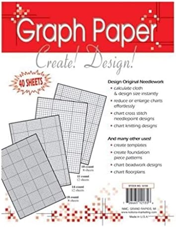 Crafters Pomoćnik za igale 8.5x11 Grafički papir 40-listovi