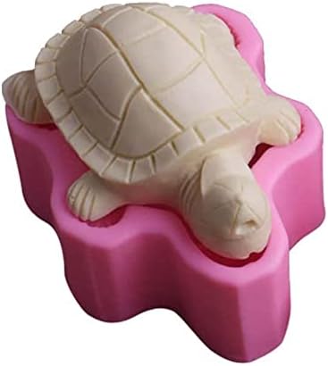 3D kornjača kornjača silikonska kalup epoksidna smola kalup kornjače sapuna kalup ukras gipsane svijeće
