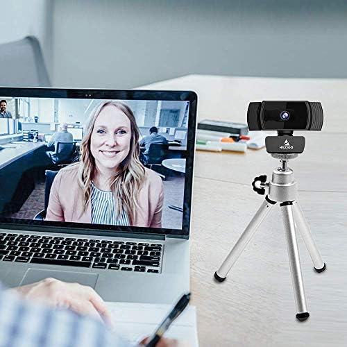 NEXIGO 1080P Business Web kamera sa mini trotornim kompletima, UHD USB web kamera sa mikrofonom, poklopcem privatnosti, proširiva stajalište za zumiranje / timovi online nastave, laptop MAC PC radna površina