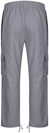 Muške taktičke hlače opuštene fit rastezanje vodootpornih dugih hlača borba protiv ravnih pantalona za pravu tipa sa više džepova