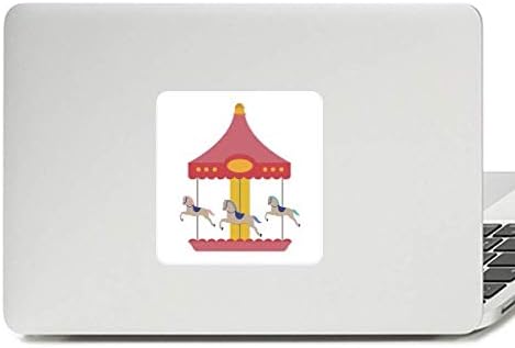Šareni karuselni park park uzorak naljepnica naljepnica vinil trake naljepnica za laptop naljepnica
