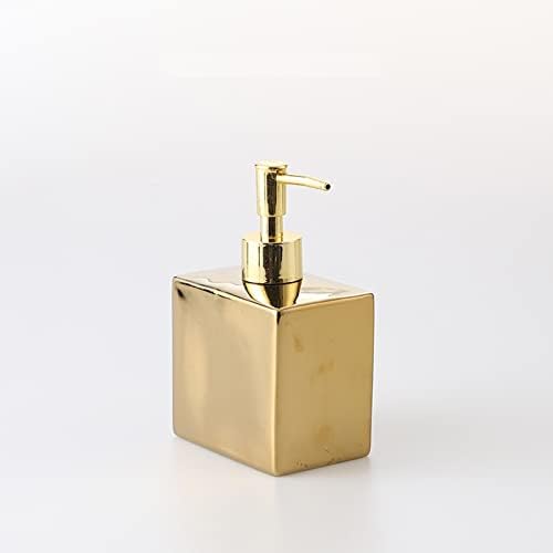 Dispenzer losiona GOLD SAWERSER Moderna kuhinja kupatilo Keramički raspršivač ručnog sapuna sa zlatnim pumpom GLAVNI LOLION CONSENSER Dispenser Dispenser Dispenser (boja: Idite)