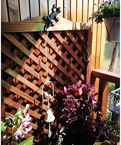 Nuanyi liveni gvožđe GECKO Wall Hood Tipke za kucanje 18cm Home Garden Ornament Decor
