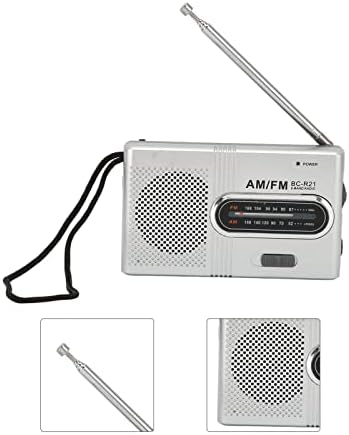 Prijenosni Radio, AM FM Radio sa zvučnikom od 5W, dugotrajni prijenosni džepni tranzistorski