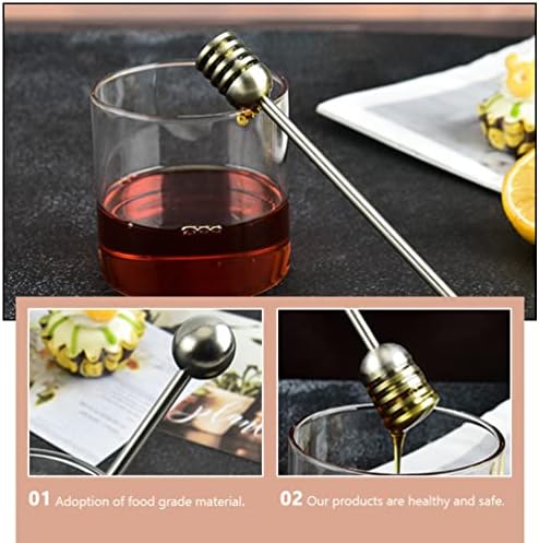 UPKOCH kuhinjska organizacija stalak za sušenje posuđa metalni štap za miješanje meda: štapići za