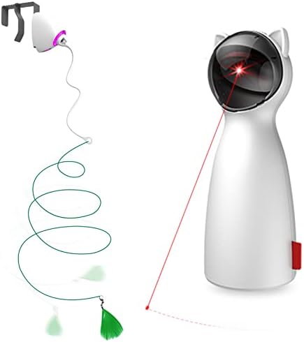TITIPET Automatska laserska igračka za mačke i interaktivne igračke za mačje pero, viseće električne