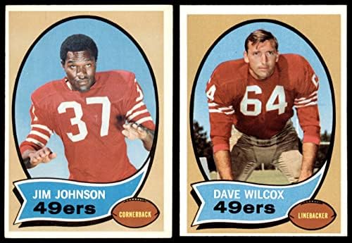 1970. topps San Francisco 49ers Team Set San Francisco 49ers NM 49ers