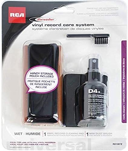 RCA RD1007Z DiskWasher Komplet za čišćenje sa D4 + rješenje za čišćenje