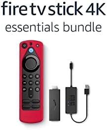 Vatreni TV štap 4K Essentials Snimanje sa daljinskim poklopcem i USB kablom za napajanje