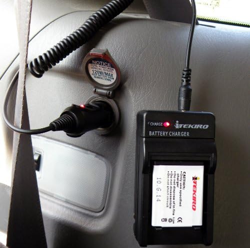 ITEKIRO AC zidni komplet za punjač automobila za punjač automobila za Panasonic DMC-FX100GK + ITEKIRO 10-IN-1 USB kabl za punjenje