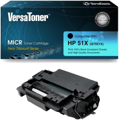 Versatoner - 51x Q7551X kaseta za mir toner za provjeru štampanja - kompatibilan sa laserjetom P3005,