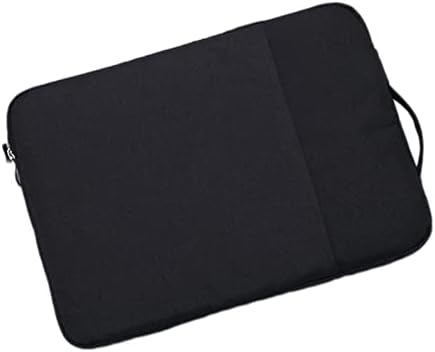 Cicilin laptop rukav s ručkom tankom torbom za nošenje poslovne aktovke kompatibilno sa prijenosnim računalima od 14-15 inča, crni