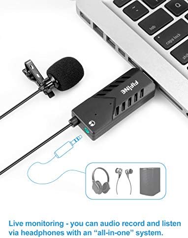 USB mikrofon i Pink Podcast Mic, Fifine rever mikrofon, klip-on Kardioid, kondenzator računar Mic Plug and Play