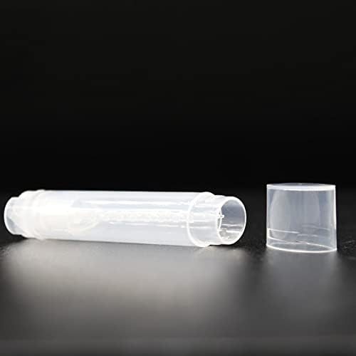 Qixivcom 4.5 g Clear Empty Plastic Oval deodorant Container ruž za usne cijev za usne 0.2 Oz Oval Twist cijev
