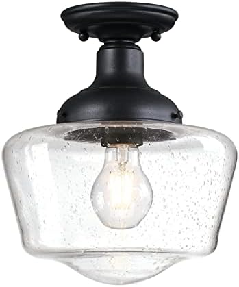 Westinghouse Rasvjeta 6120900 Scholar Vintage-Style Jedno svjetlo Polu-ispiranje stropnog učvršćenja,