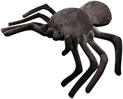 Stobok ogromne plišane igračke, realistični crni pauk punjene životinjske igračke smiješne pjenačke