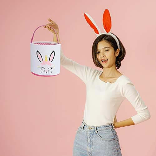 Candy Creative Rabbit Poklon Uskršne torbe za torbu Dodatna oprema Zeka Poklon Početna Dekor velike pohrane sa patentnim zatvaračem i ručkama