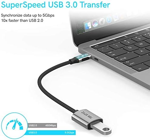 TEK STYZ USB-C USB 3.0 adapter kompatibilan sa Motorolom Moto Z Droid Edition 32GB OTG TIP-C