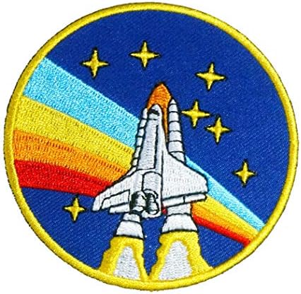 Grafička prašina NASA Spaceship Explorer Astronaut izvezeno željezo na patch apolo US USA Sjedinjene Američke Države Logotip zastava Spacelab Space Space Program Jacken Lipanj kostim Vojne vojske vojske