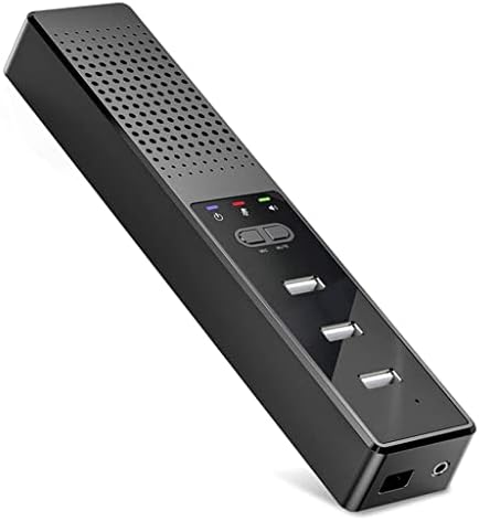 LUKEO 3 u 1 računarski zvučnici sa mikrofonom & amp; Hubs USB konferencijski zvučnik, PC Mic za Video konferenciju