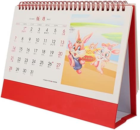 CIIEEEO 2023 Kancelarijski kalendar Kalendar Kuća ukras Desk Decoracija Kineski kalendar Kineska