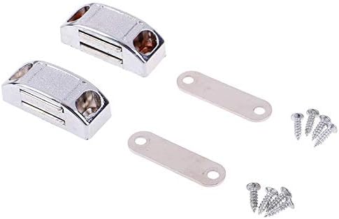 2 kompleta 4217mm magnetni Čepovi za vrata samopodešavajući hvatači magneta ormar magnetna brava za ormarić