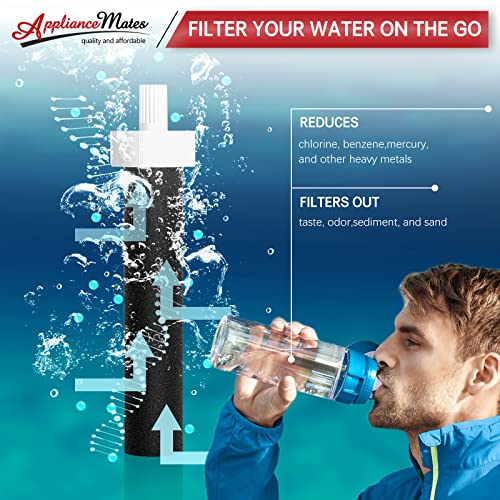 Zamjena filtera za flaše vode za Brita hard Sided, Sport i Filter za flaše od nerđajućeg čelika zamjenjuje