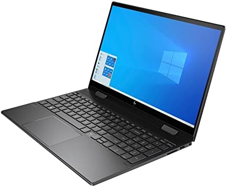 HP Envy x360 15-ee1083cl 15.6 Touchscreen Convertible 2 u 1 Notebook, AMD Ryzen 7 5700u, 12GB DDR4 SDRAM, 512GB SSD, AMD Radeon Graphics, Windows 10 Home, Nightfall Black aluminium