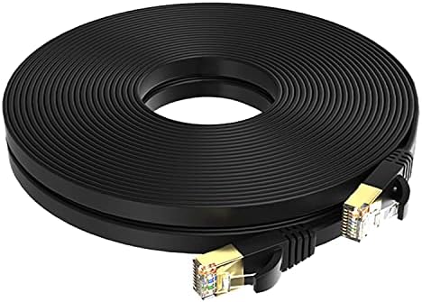 Tainston Flat Ethernet kabel CAT7 mrežni kabel zakrpa kabela STP zaštićena 10 Gigabita 600MHz LAN kabela