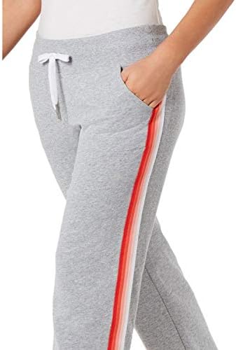 Calvin Klein Womens prugasti op-hem casual jogger hlače