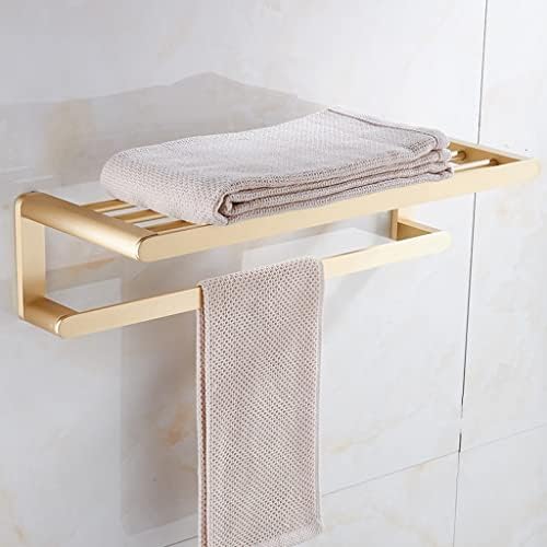 DVTEL Čvrsti mesingani zadebljani ručnik za peškire u kupaonici Zidni zidni zlatni kupatilo ručnik nosač kupaonica hotel