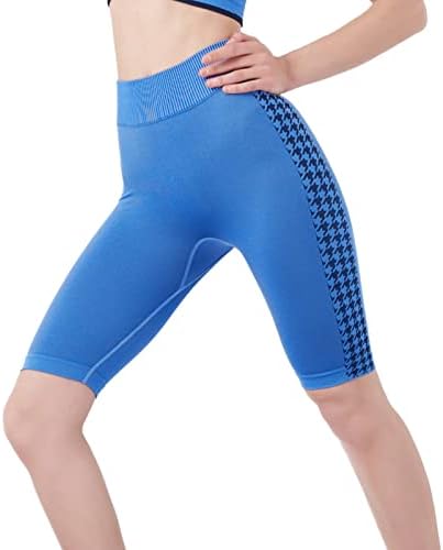 Biciklističke gaćice za žene High Struk Control Tummy Comport Ležerne prilike Trčanje joga kratke hlače udobna domaća ručica Traktorske hlače