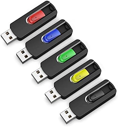 N / A 5 kom Flash Drive USB 2.0 Memory Stick uvlačenje skakača pogon šareni zip pogoni