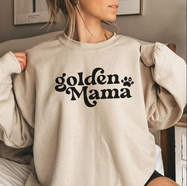 Zlatna Mama Višebojna Košulja, Najbolji Poklon Zlatnog Retrivera, Ideja Za Rođendanski Poklon