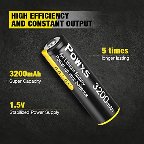 Litijumske baterije u prahux AA, 16 paketa 1.5V litijum gvožđe dvostruko baterije 3200mAh super