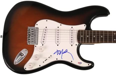 Willie Nelson potpisan autogram fundara za fundaru stratocaster električna gitara sa PSA / DNK autentičnošću - Crvena glava Stranac, zvuk u vašem umu, proizvođač nevolje, da se pusti, jedan za cestu, lijep papir, Willie, Willie Nelson pjeva Kristofferson, negdje iznad duge, uvijek na mom umu,