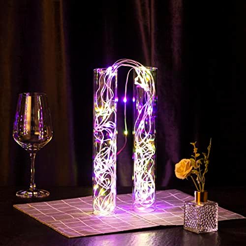 ElfCab 2 kom. Clear Glass Harragane Držač svijeća Cilinder držač svijeća za svijeće stuba D2 x H12 Otvorena sjenka