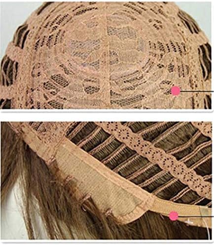 ANDONGNYWELL CLEARANCE PINK perike s dječjom kosom ljudske kose pune krajnje kratke ravne perike za crne žene