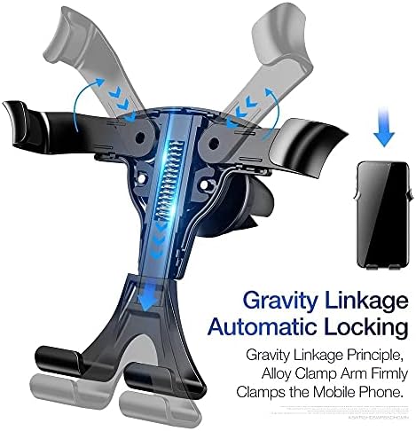 Ylhxypp univerzalni gravitacijski držač automobila za mobilni telefon za mobilni telefon u nosaču