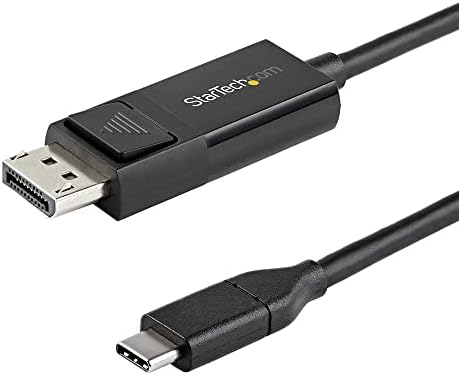 Starch.com 6ft USB C za DisplayPort 1.4 Kabel 8K 60Hz / 4K - dvosmjerni DP na USB-C ili USB-C do DP reverzibilnog video adaptera --Hbr3 / HDR / DSC - USB tip C / TB3 kabel monitora