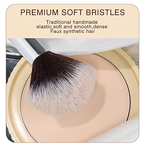 Set četkica za šminkanje, riješite 32 komada profesionalne četke za šminkanje drvena ručka Cosmetics Brushes