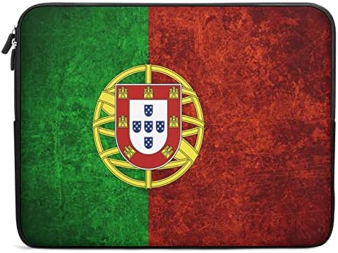 Vintage Portugalska zastava Vodootporna torba za laptop Business Case Case Case Slim Computer Torba