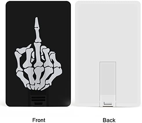 Jebeni Srednji prst USB memorijski štap Poslovni bljeskališta Kartica za karticu kreditne kartice oblik