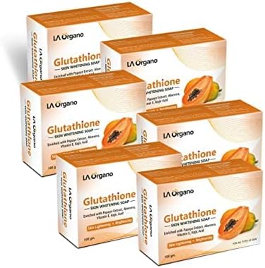 Saheli Glutathione Papaya sapun za izbjeljivanje kože, sa vitaminom E & C za posvjetljivanje kože